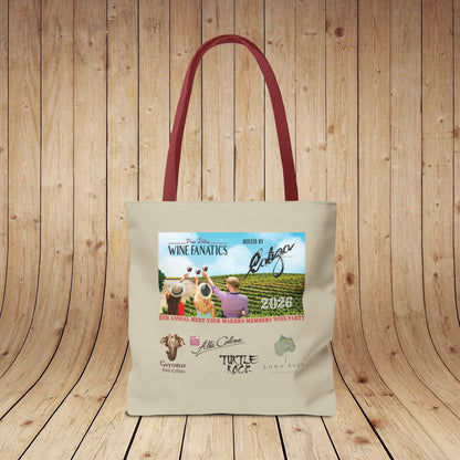 2026 PRWF Commemorative Meet Your Makers Wine Party Tote Bag