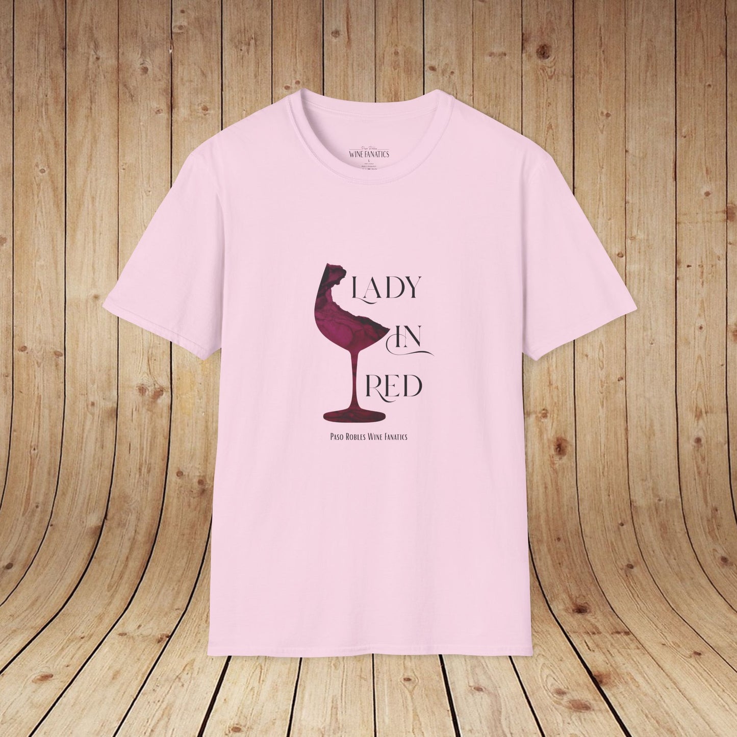 Lady In Red Unisex Softstyle T-Shirt
