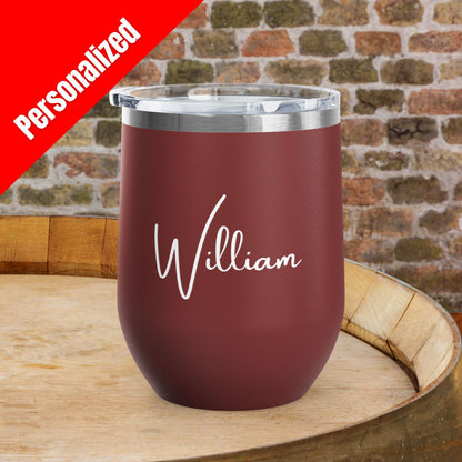 Making Pour Decisions in Napa Valley, CA Personalized 12oz Wine Tumbler