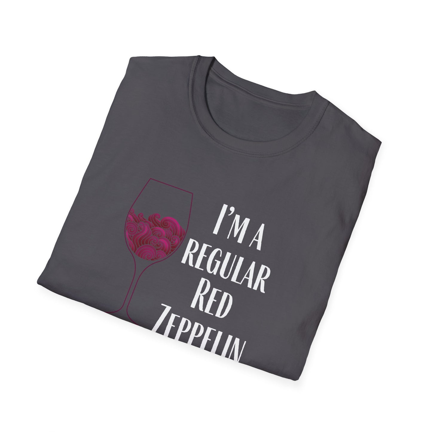 I'm A Regular Red Zeppelin Unisex Softstyle T-Shirt
