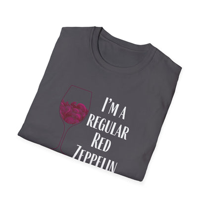 I'm A Regular Red Zeppelin Unisex Softstyle T-Shirt