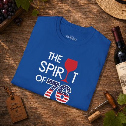 The Spirit of 76 Independence Day Unisex Softstyle T-Shirt