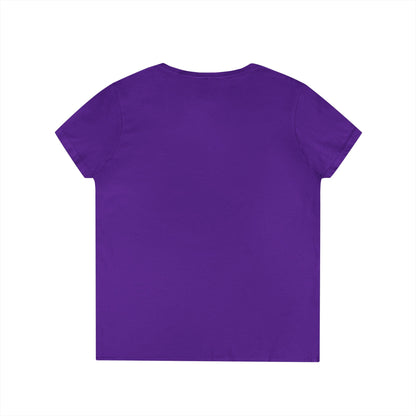 Paso Robles Wine Fanatics Logo Ladies V-Neck Tee