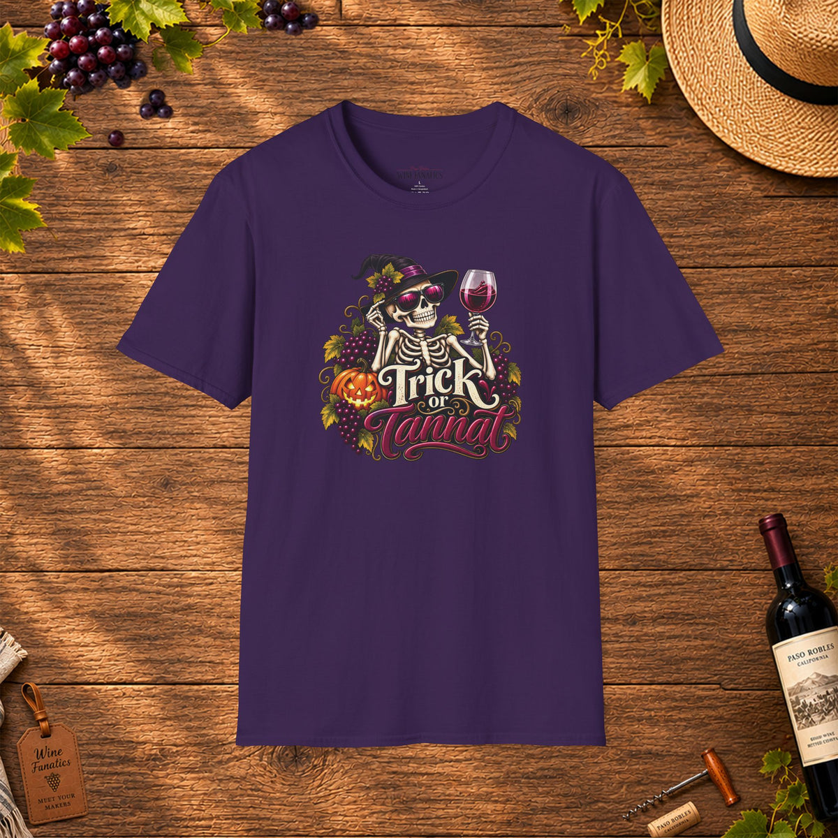 Trick Or Tannat Crewneck T-Shirt