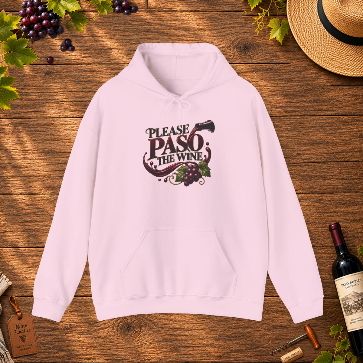 Please Paso The Wine Hoodie