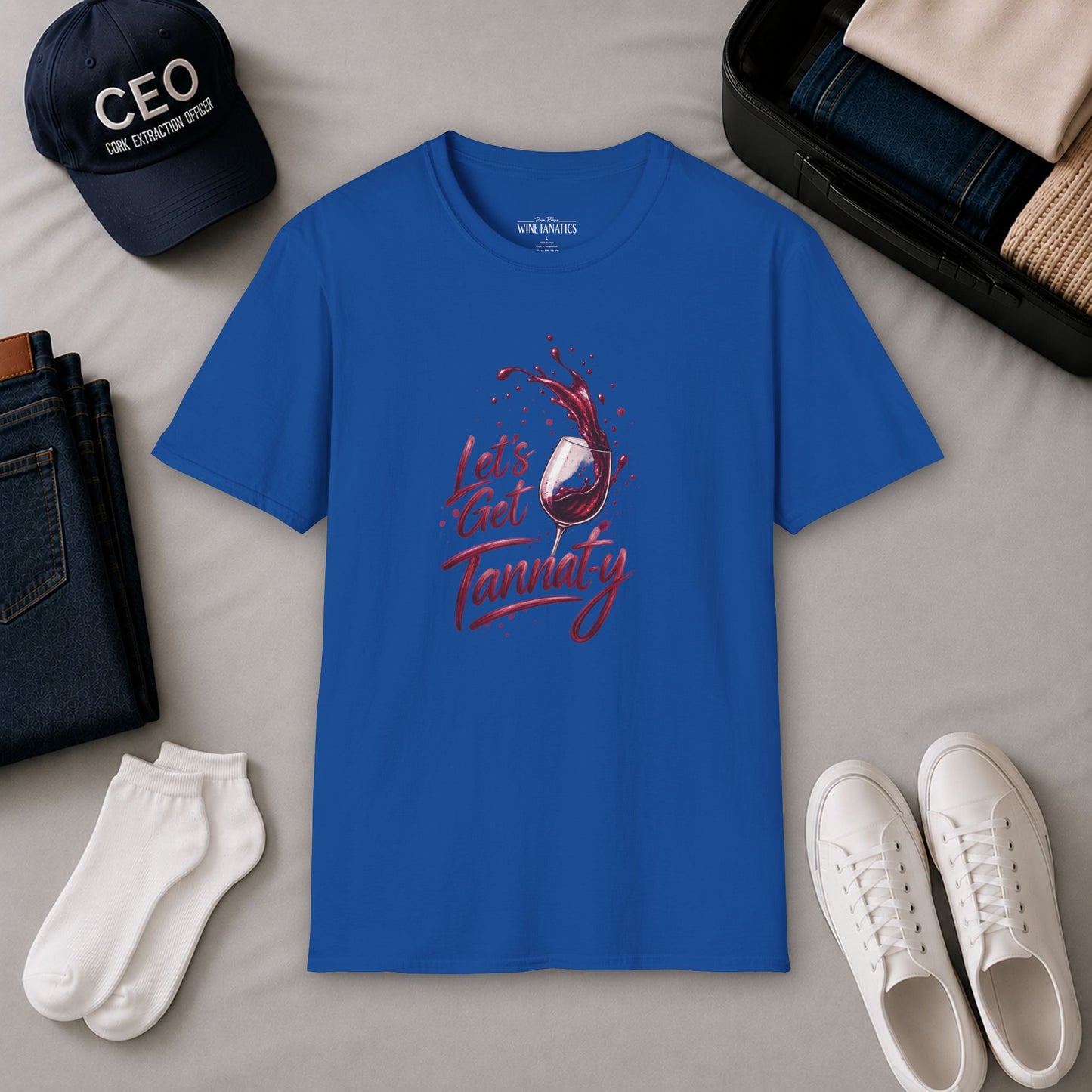 Let's Get Tannat-y  Crewneck Tee