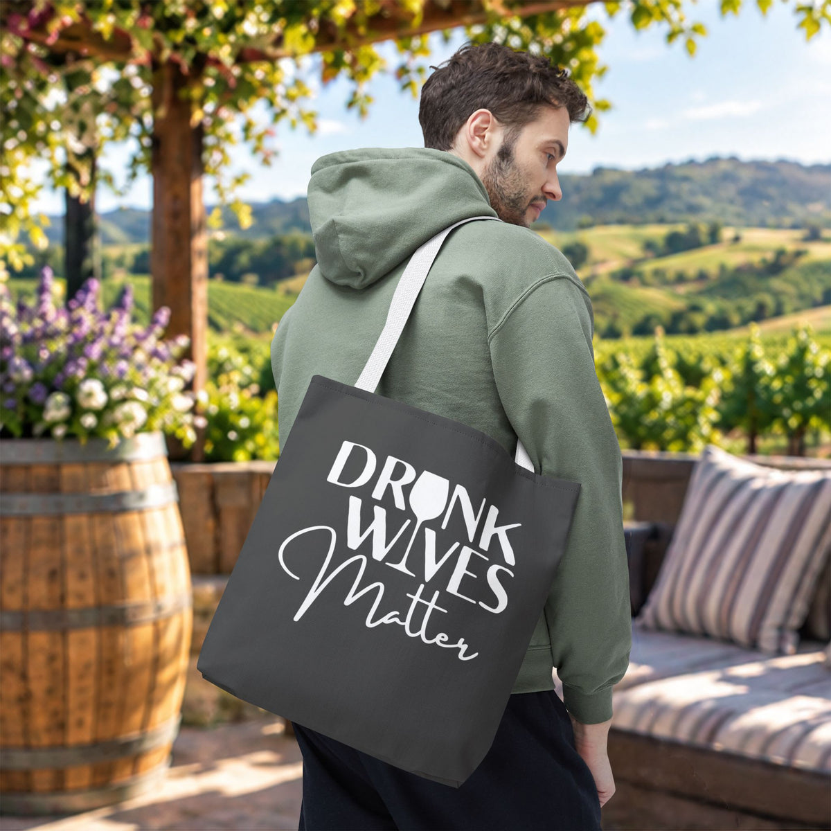 Drunk Wives Matter Tote Bag