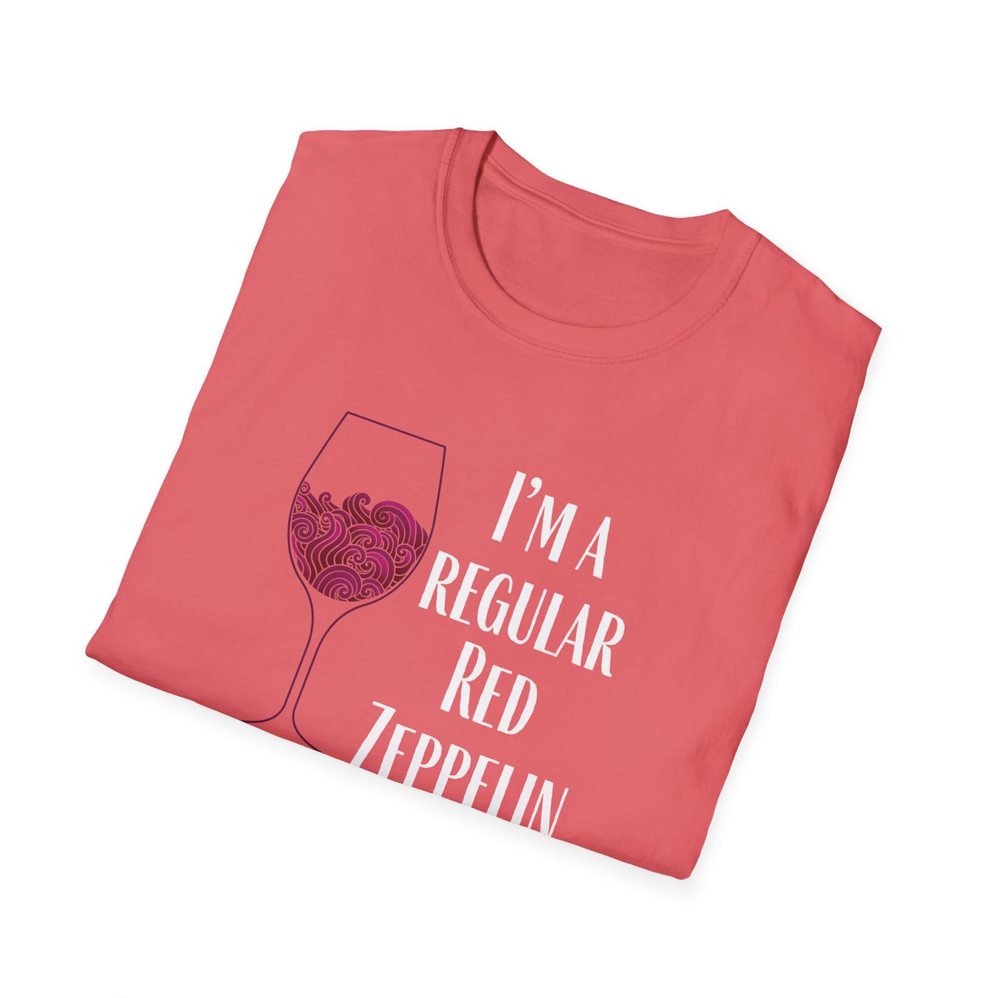 I'm A Regular Red Zeppelin Unisex Softstyle T-Shirt