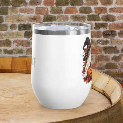 I am One Sheet To The Wine 12oz Personalized Wine Tumbler