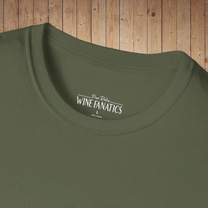 Paso Robles Wine Fanatics Logo Unisex Softstyle T-Shirt