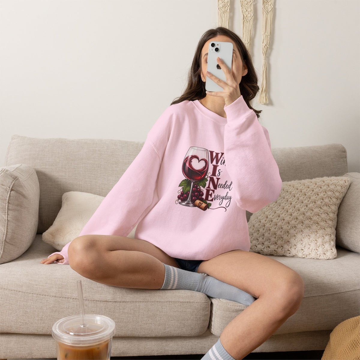 WINE Is Needed Everyday Sweatshirt