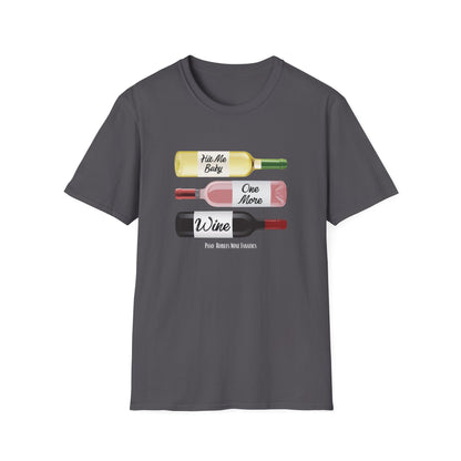 Hit Me Baby One More Wine Unisex Softstyle T-Shirt