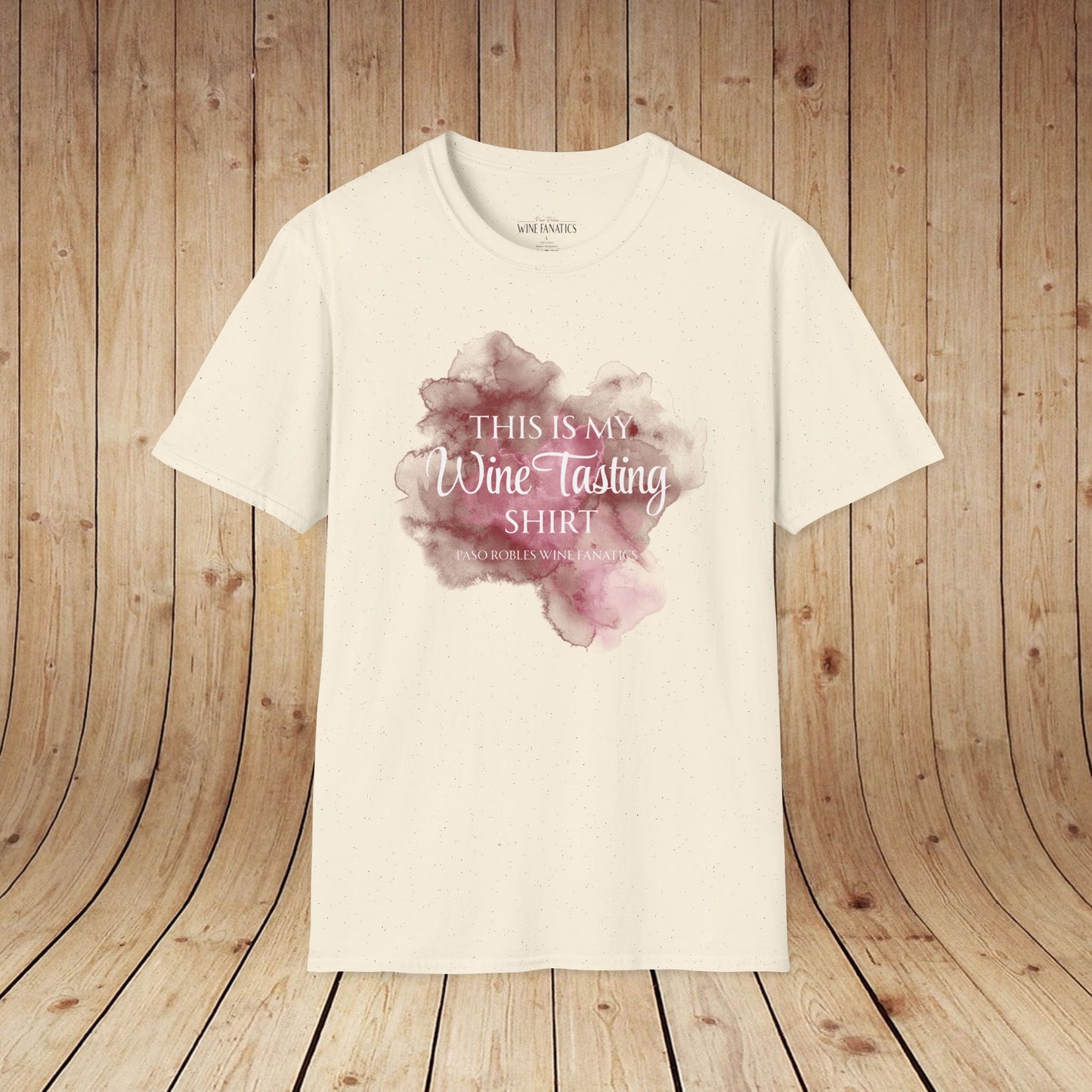 This Is My Wine Tasting Shirt (stain) Unisex Softstyle T-Shirt