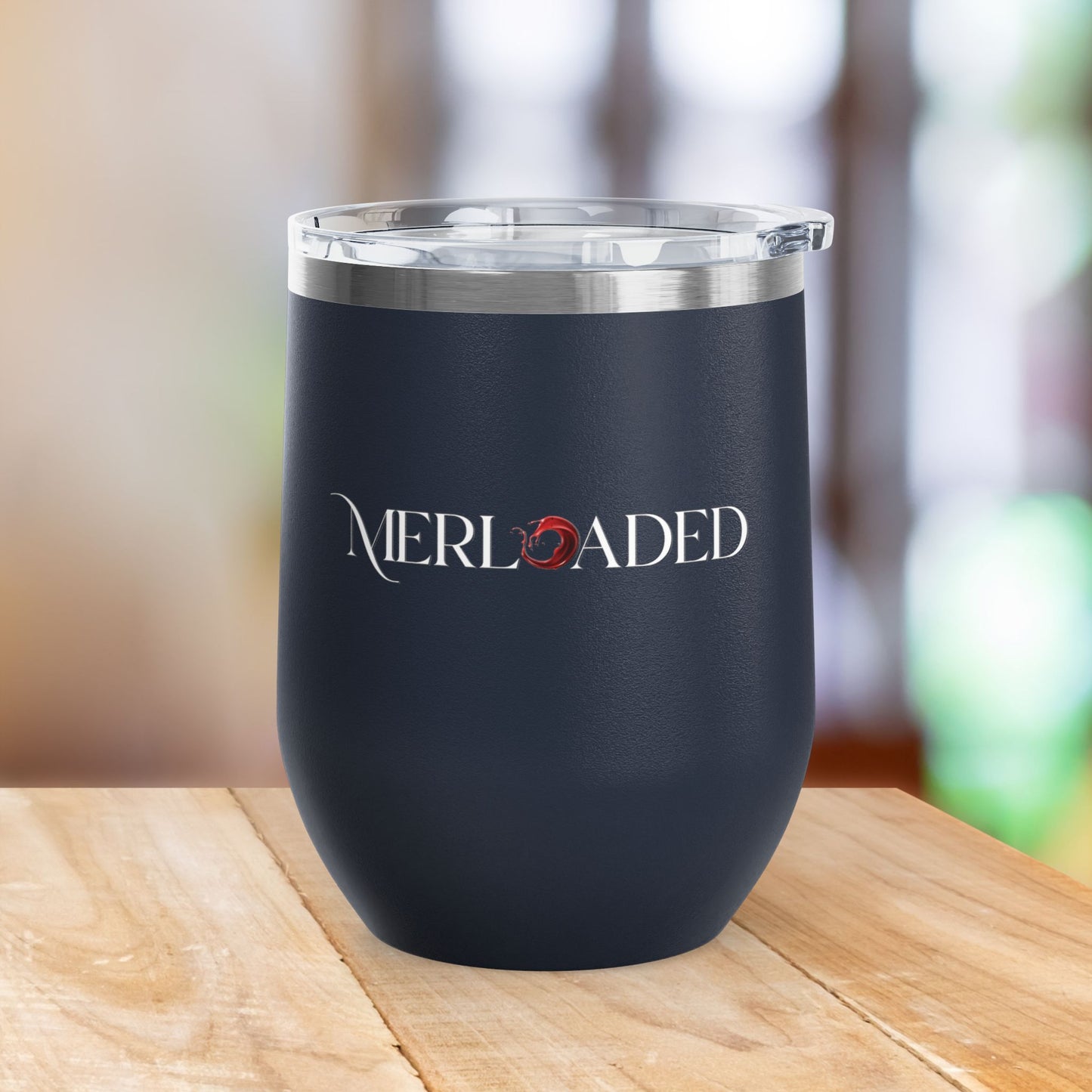 Merloaded 12oz Personalized Wine Tumbler