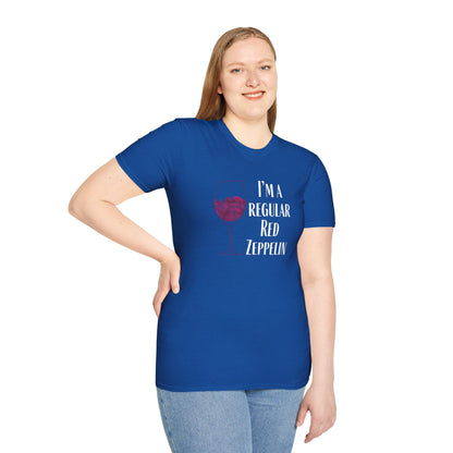 I'm A Regular Red Zeppelin Unisex Softstyle T-Shirt