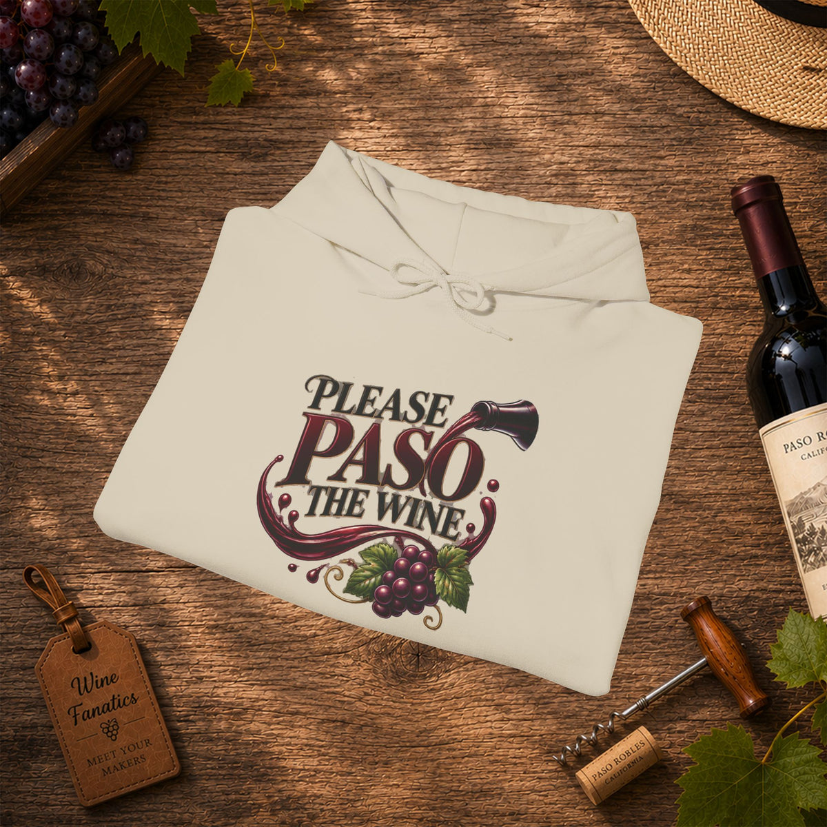 Please Paso The Wine Hoodie