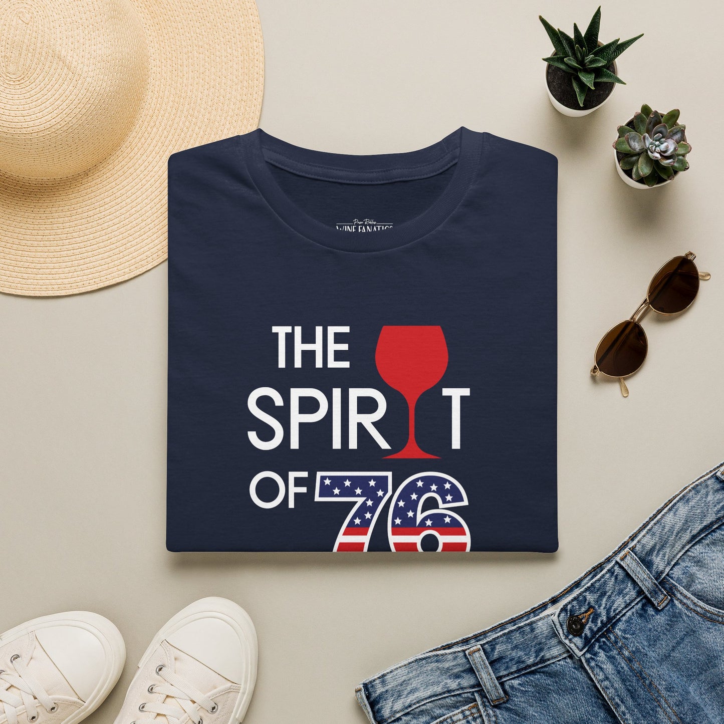 The Spirit of 76 Independence Day Unisex Softstyle T-Shirt