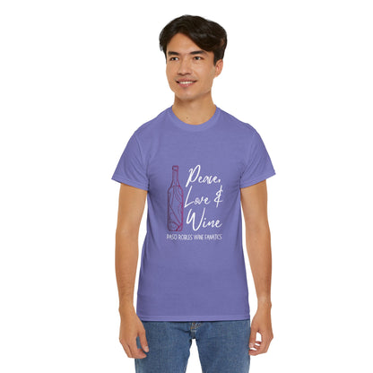 Peace, Love & Wine Tee