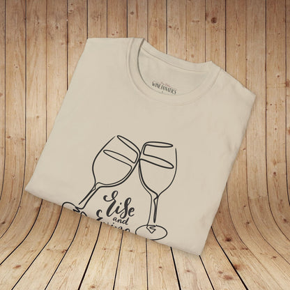 Rise & Wine Unisex Softstyle T-Shirt