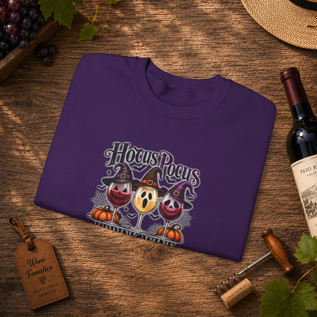 Hocus Pocus I Drink Wine & Know Things Sweatshirt