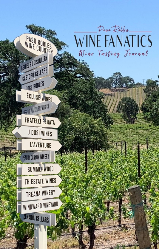 Paso Robles Wine Fanatics Tasting Journal    [not available for pick up]